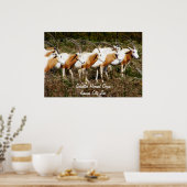Affiche Scimitar Horned Oryx (Cuisine)