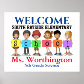 Affiche scolaire (Devant)