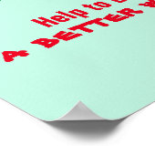 Affiche scolaire personnalisée "Construisez un mon (Coin)