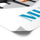 Affiche scolaire - Professeur de musique (Coin)