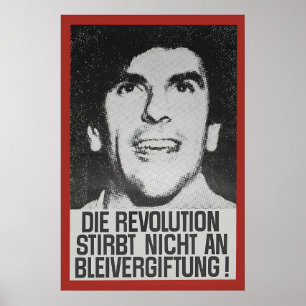 Affiche SDS Rudi Dutschke La Révolution ne sera pa