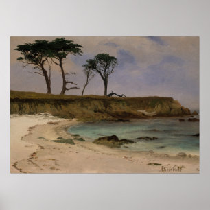Affiche Sea Cove d'Albert Bierstadt