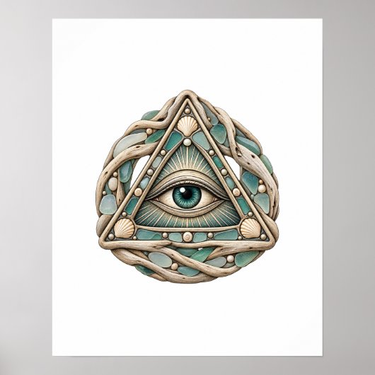 Affiche Sea Glass Eye (Devant)