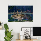 Affiche secrète du jardin (Bureau à domicile)