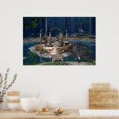 Affiche secrète du jardin (Cuisine)