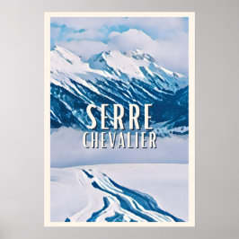 Affiche Serre Chevalier Skiresort Poster