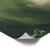 Affiche | Sibérie Husky Puppy | Style de peinture  (Coin)