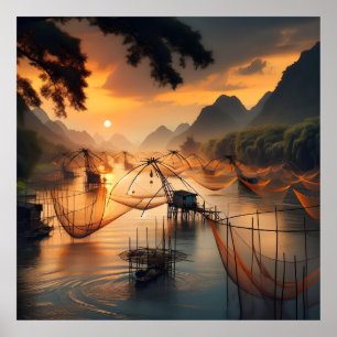 Affiche Silence sur les eaux du Vietnam –