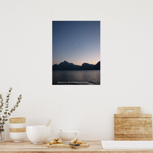 Affiche Simple Plaisirs (Cuisine)