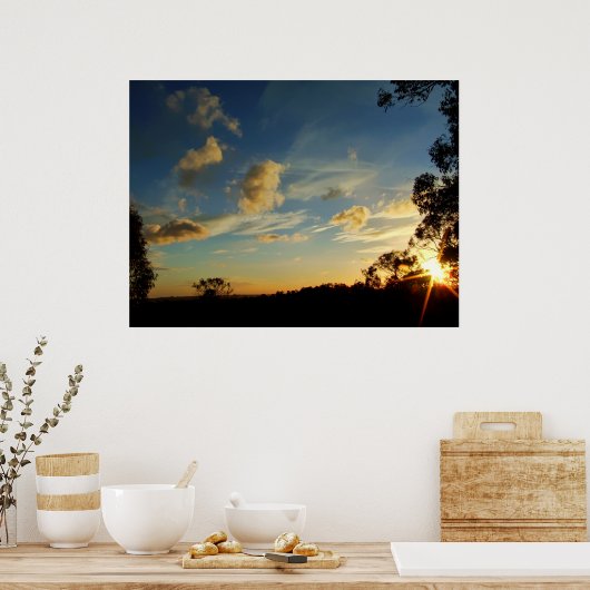 Affiche Skyscape Sparkle (Cuisine)