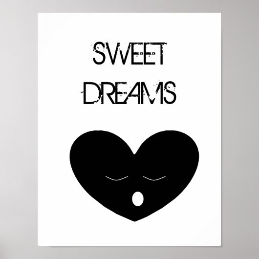 Affiche Sleeping Heart Sweet Dreams (Devant)