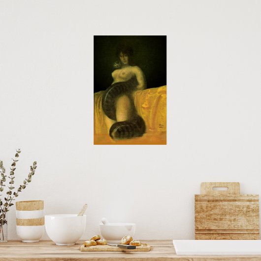 Affiche SnakeGrl 16x24 (Cuisine)