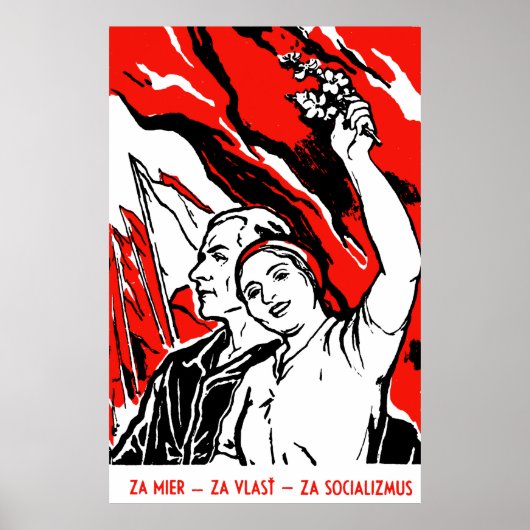 Affiche socialiste de 1935 (Devant)