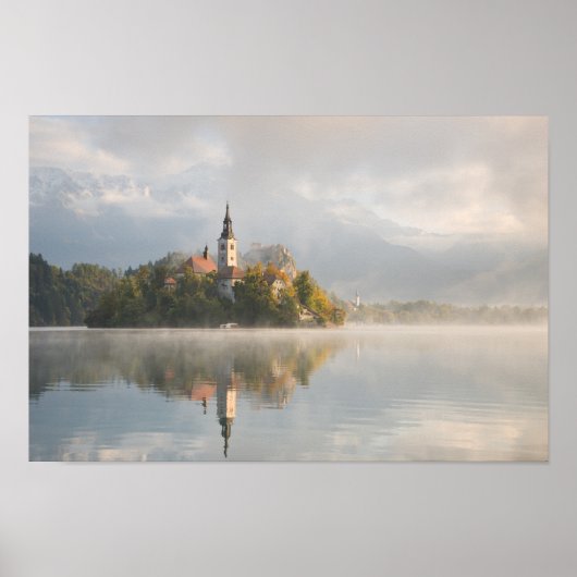 Affiche solaire du lac Foggy Bled (Devant)