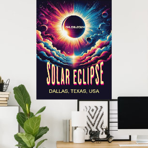 Affiche Solaire Eclipse