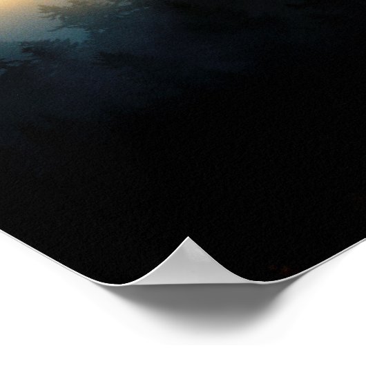 Affiche solaire Foggy Northwest (Coin)