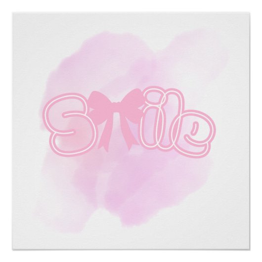 Affiche sourire (Devant)