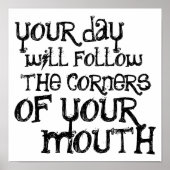 affiche - sourire (Devant)