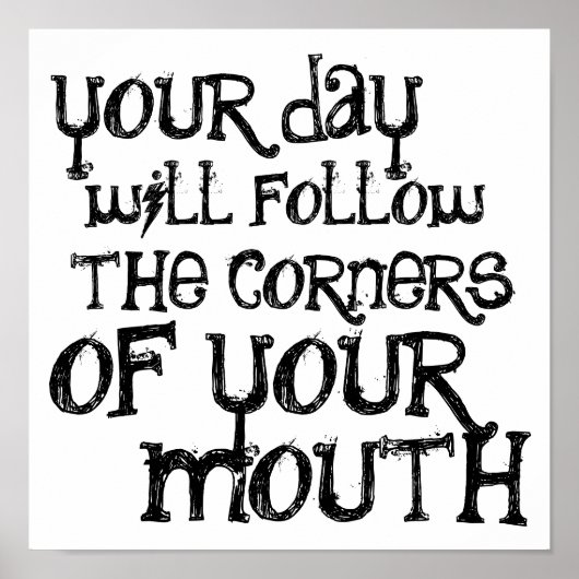 affiche - sourire (Devant)