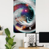 Affiche Space Dreams (Bureau à domicile)
