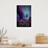 Affiche spatiale futuriste - Ballons sur Jupiter (Cuisine)