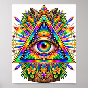 Affiche Spectrum Lotus Eye
