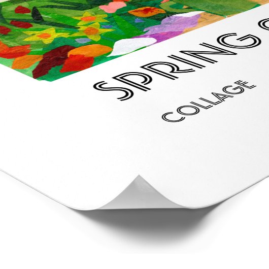 Affiche 'Spring Garden' (Coin)