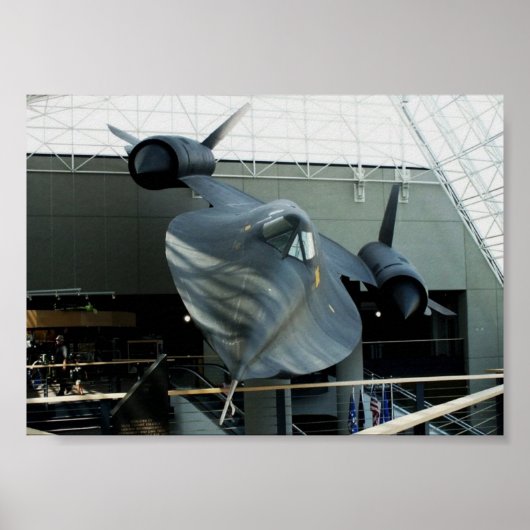 Affiche SR-71 Lockheed (Devant)