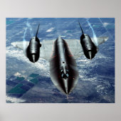 Affiche SR-71A Lockheed (Devant)