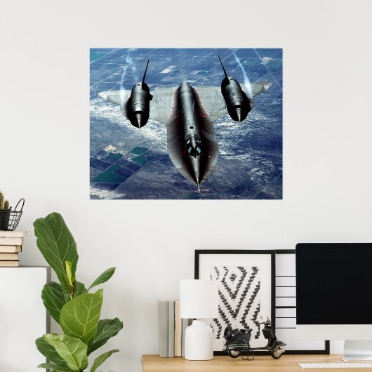 Affiche SR-71A Lockheed (Bureau à domicile)