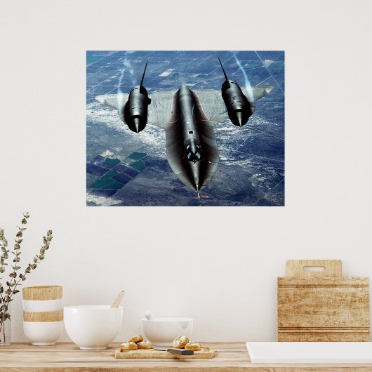 Affiche SR-71A Lockheed (Cuisine)