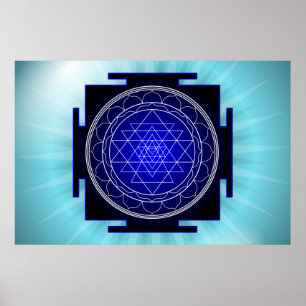 affiche sri yantra