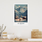 Affiche St Anton Autriche 1 (Cuisine)
