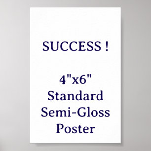 Affiche standard semi-brillant 10x15 cm