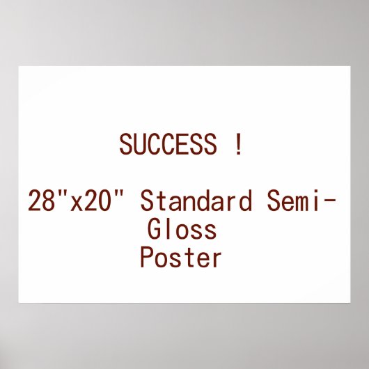 Affiche standard semi-brillant 28"x20" (Devant)