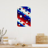Affiche STARS ET STRIPES (Cuisine)