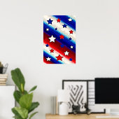 Affiche STARS ET STRIPES (Bureau à domicile)