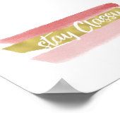 Affiche Stay Classy (Coin)