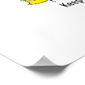 Affiche STAY WELL 20"x28" (Coin)