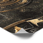Affiche Steampunk Vintage (Coin)