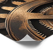 Affiche Steampunk Vintage (Coin)