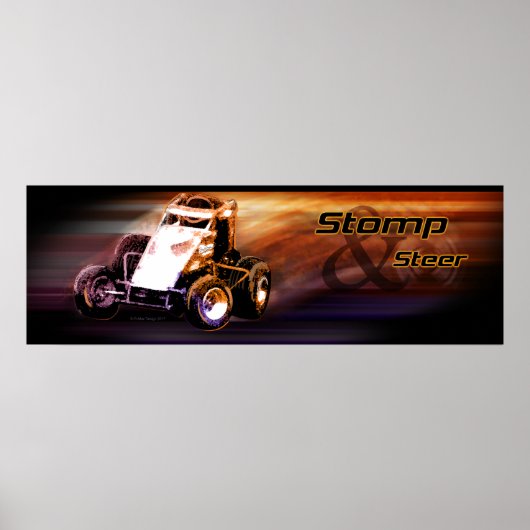 Affiche Stomp & Steer (Devant)