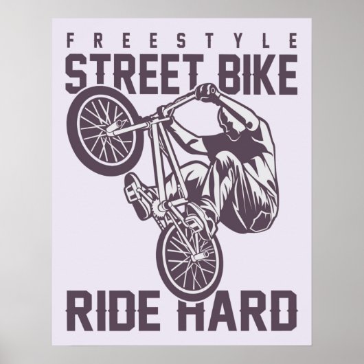 Affiche Street Bike (Devant)