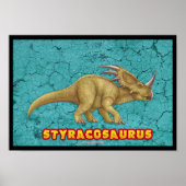 Affiche Styracosaurus Deluxe (Devant)