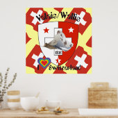 Affiche suisse du Valais (Cuisine)