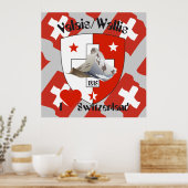 Affiche suisse du Valais (Cuisine)