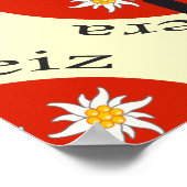 Affiche suisse du Valais (Coin)