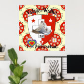 Affiche suisse du Valais (Bureau à domicile)