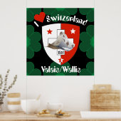 Affiche suisse du Valais (Cuisine)