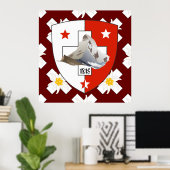 Affiche suisse du Valais (Bureau à domicile)